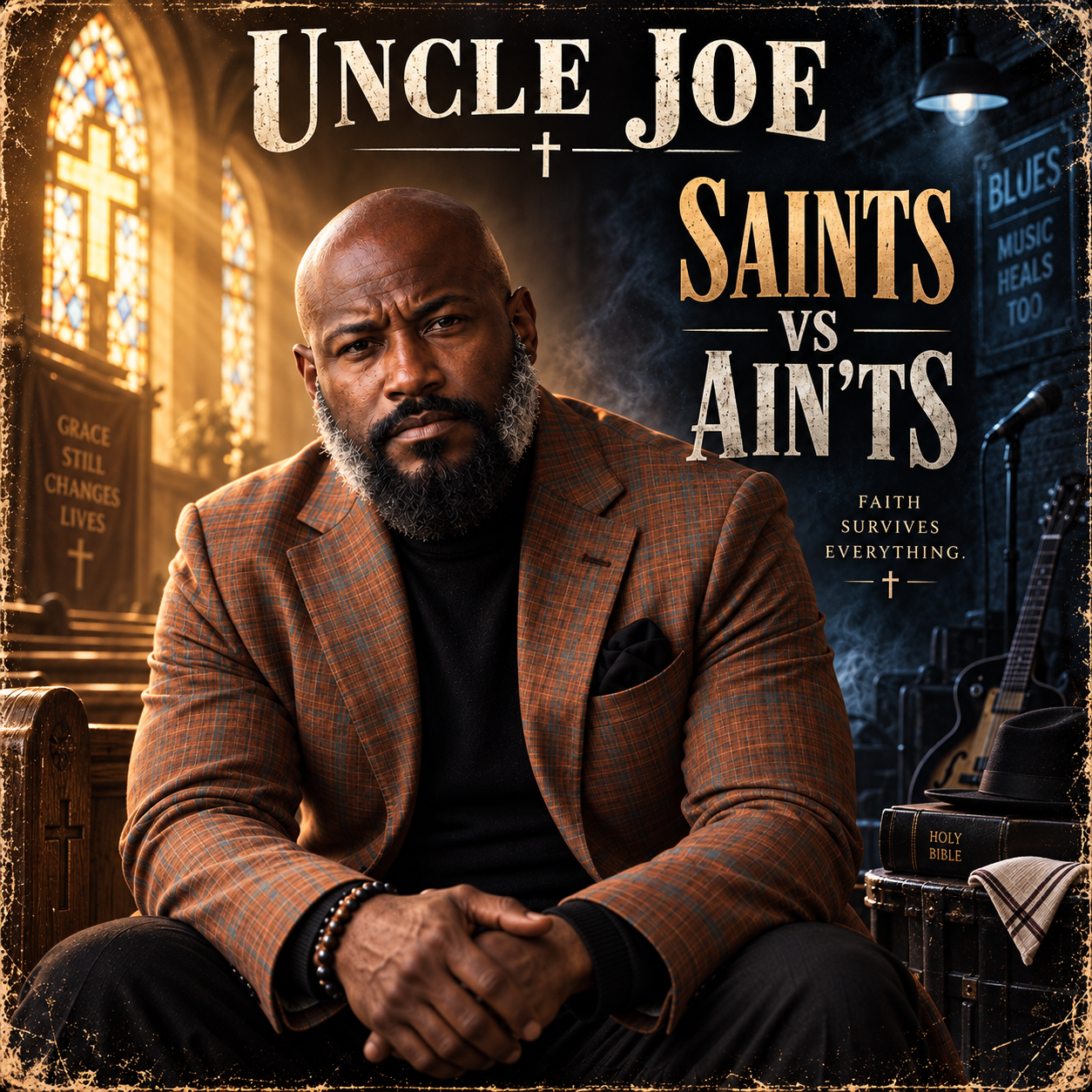 Uncle Joe — Saints vs Ain'ts album artwork